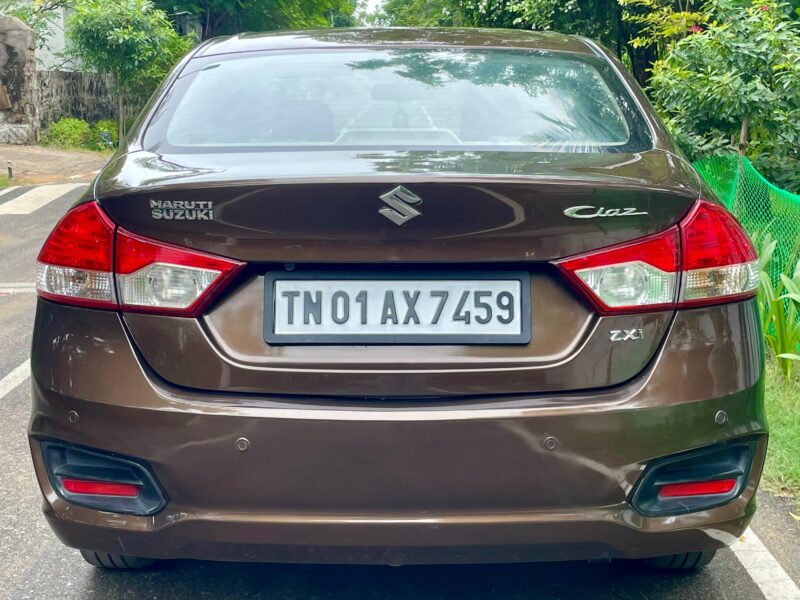 2015 March Maruti Suzuki Ciaz ZXi (Petrol)
