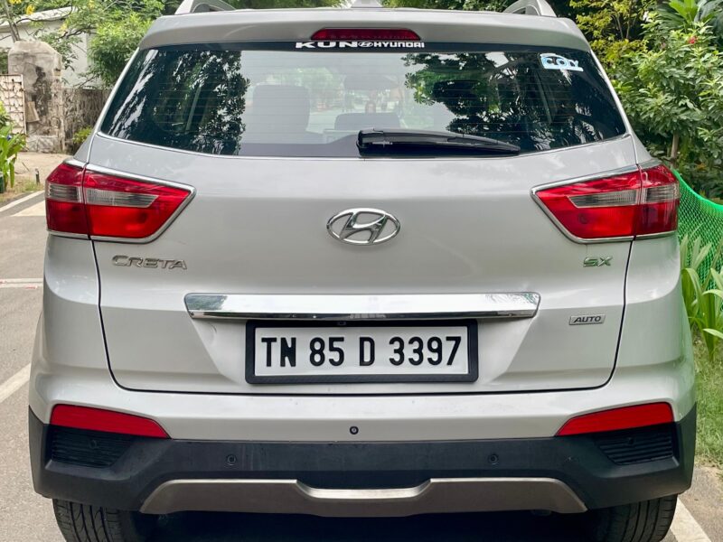 2016 Nov Hyundai Creta SX Plus AT (Petrol)