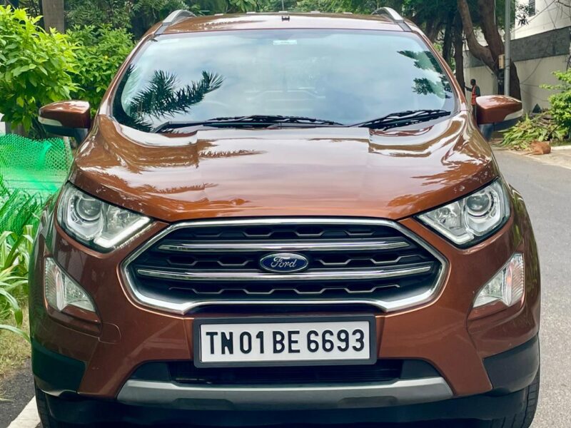 2018 June Ford Ecosport Titanium (Diesel)
