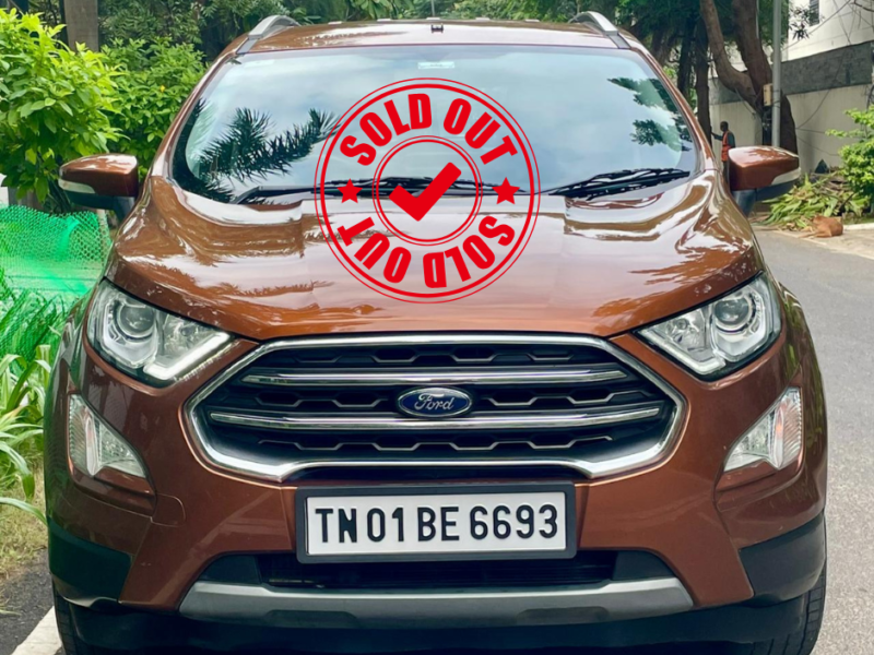 2018 June Ford Ecosport Titanium (Diesel)