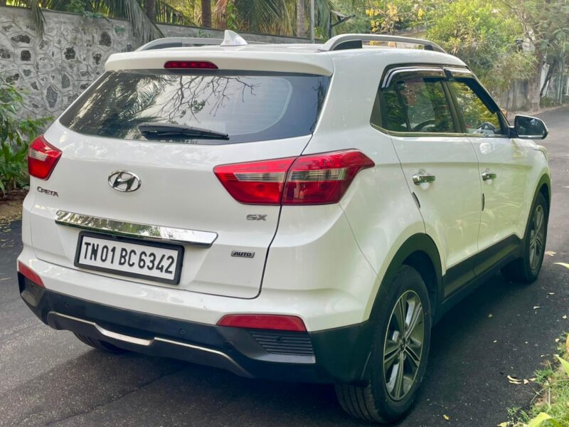 2017 June Hyundai Creta SX Plus AT (Diesel)