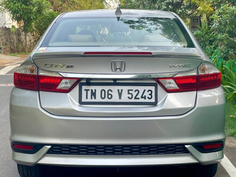 2018 May Honda City ZX AT (Petrol)