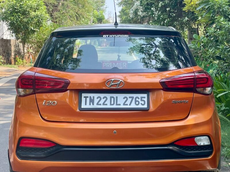 2018 June Hyundai Elite i20 SPORTZ (Petrol)