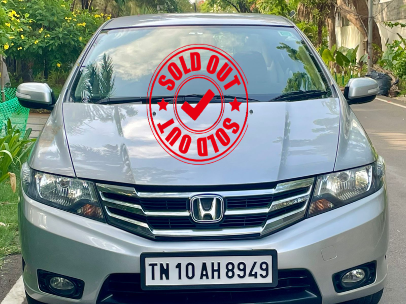 2012 August Honda City V AT (Petrol)