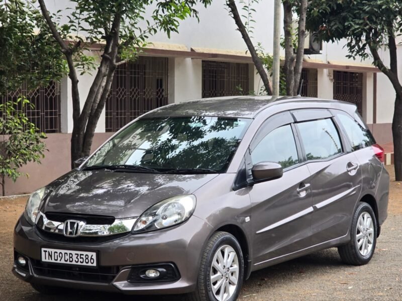 2015 August Honda Mobilio V(Diesel)
