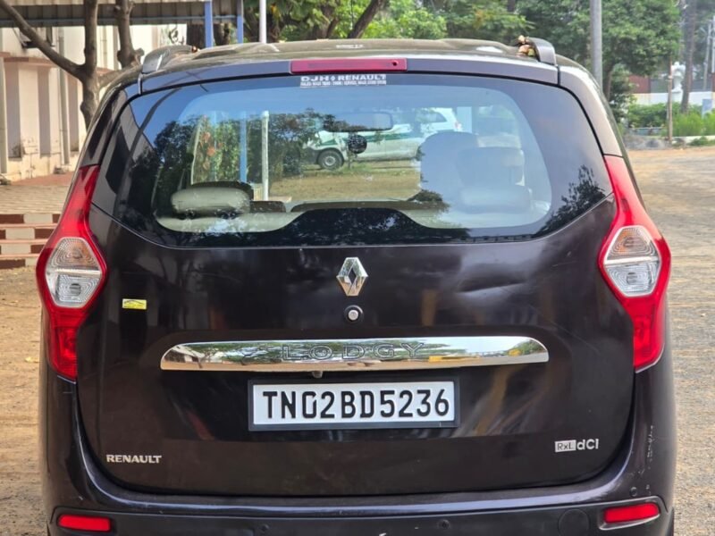 2015 July Renault Lodgy RXL (Diesel )